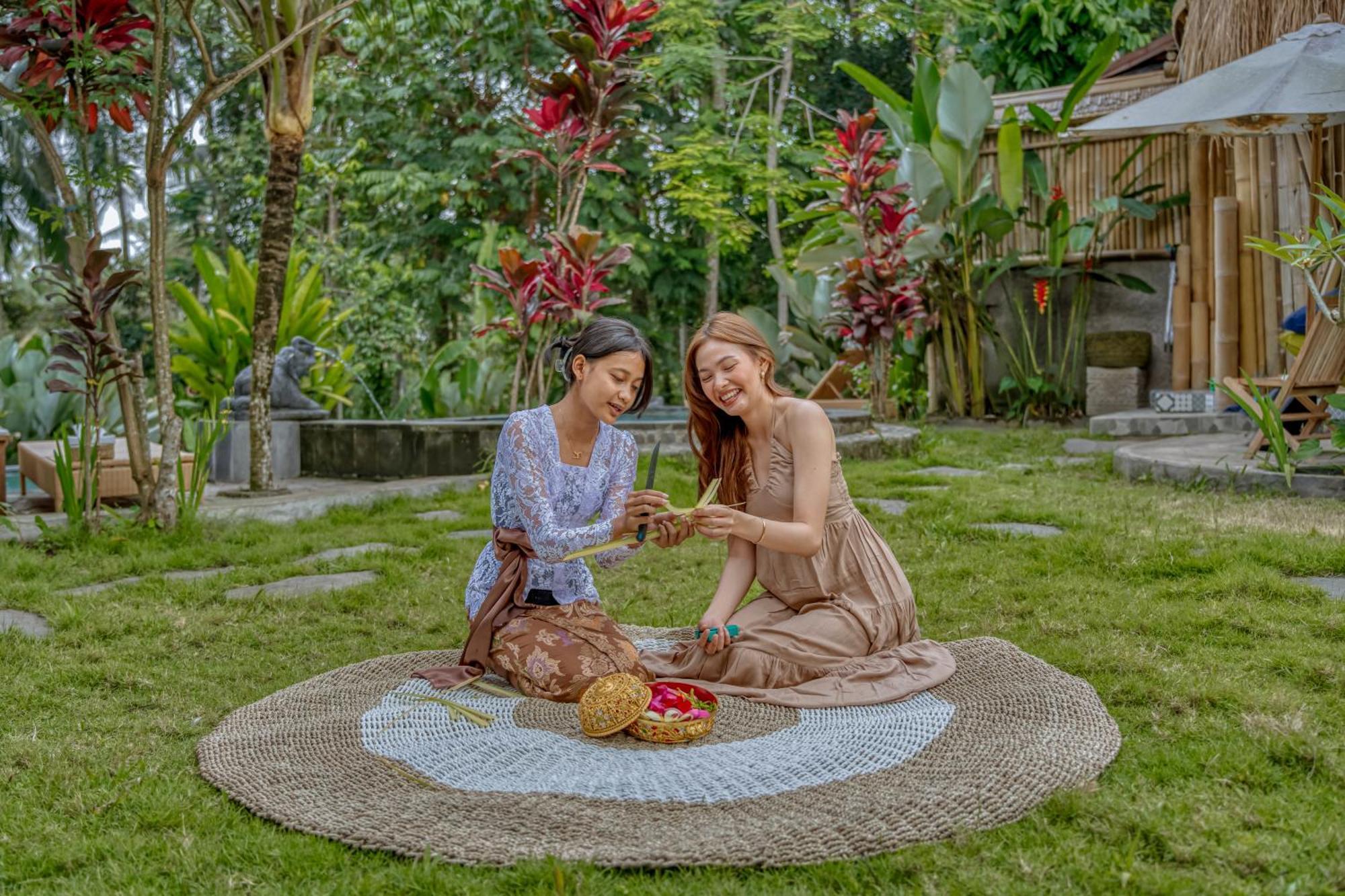 Bamboo Cabin Sanctuary By Nusantara Hospitality Убуд Екстериор снимка