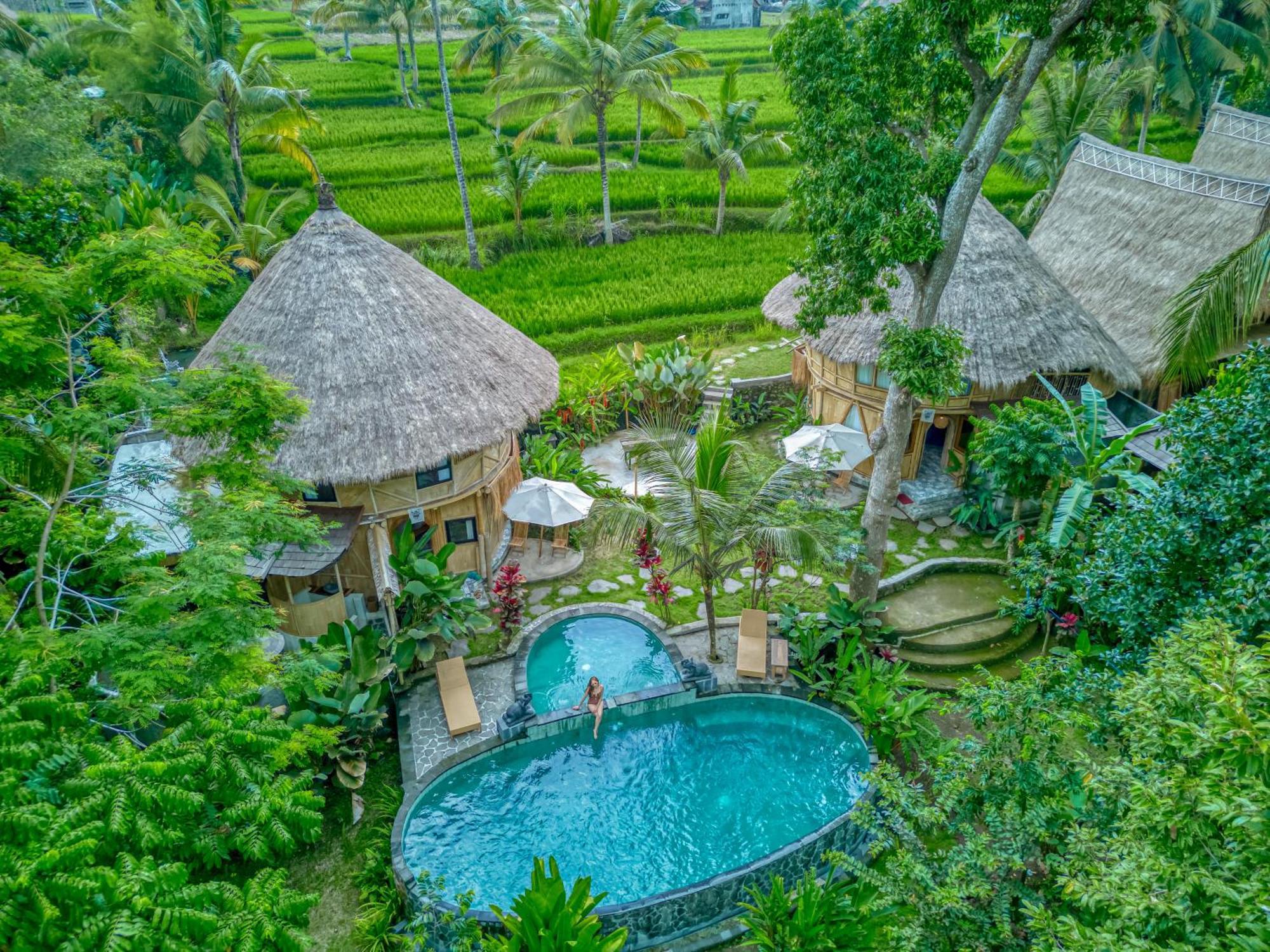 Bamboo Cabin Sanctuary By Nusantara Hospitality Убуд Екстериор снимка